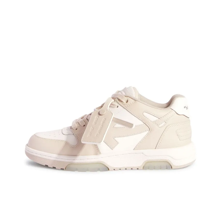 OFF WHITE Out Of Office Ooo Low Tops Beige Women's