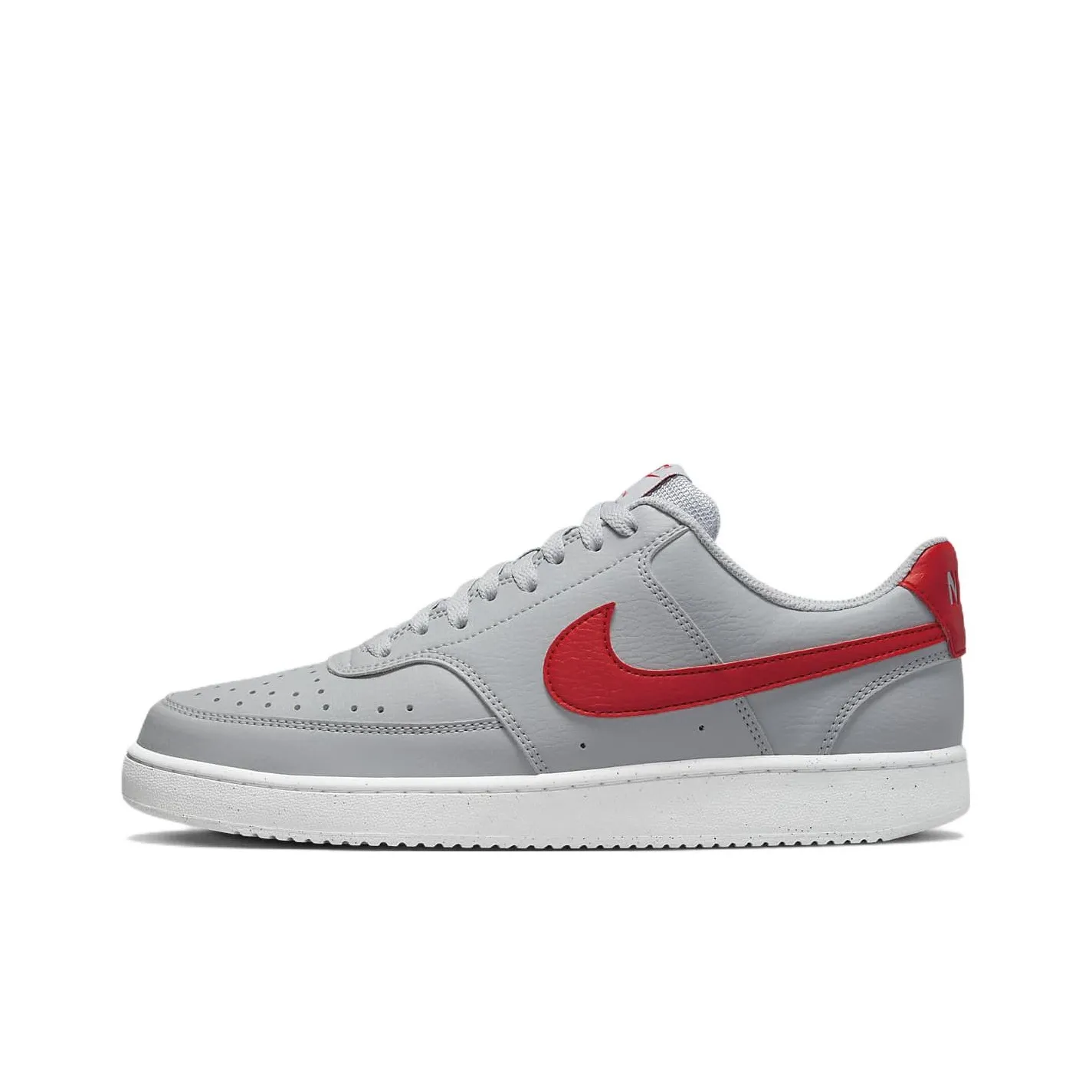 Nike Court Vision Low Next Nature 'Wolf Grey University Red'