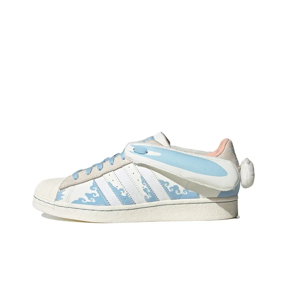 Adidas Originals Superstar Papercut X Melting Sadness 'White Blue'