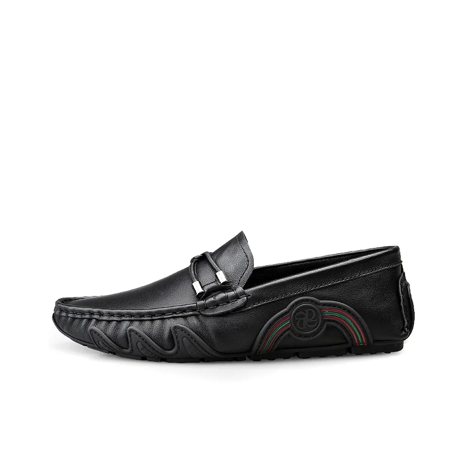 DCK Men's Casual Shoes Men's Low Top Black/White