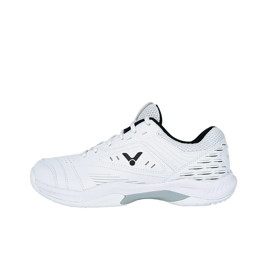 VICTOR Club Series Support Lightweight Low-Top Badminton Shoes Unisex White