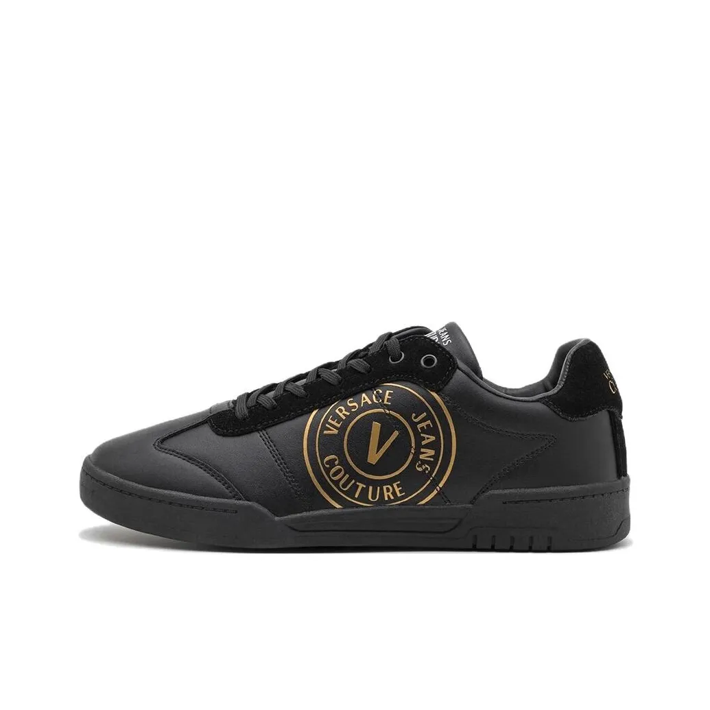 VERSACE JEANS Versace Stylish Skateboarding Shoes Men's Black