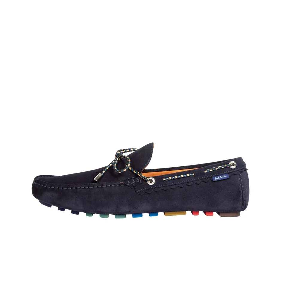 PS Paul Smith Rope detail Suede Loafers