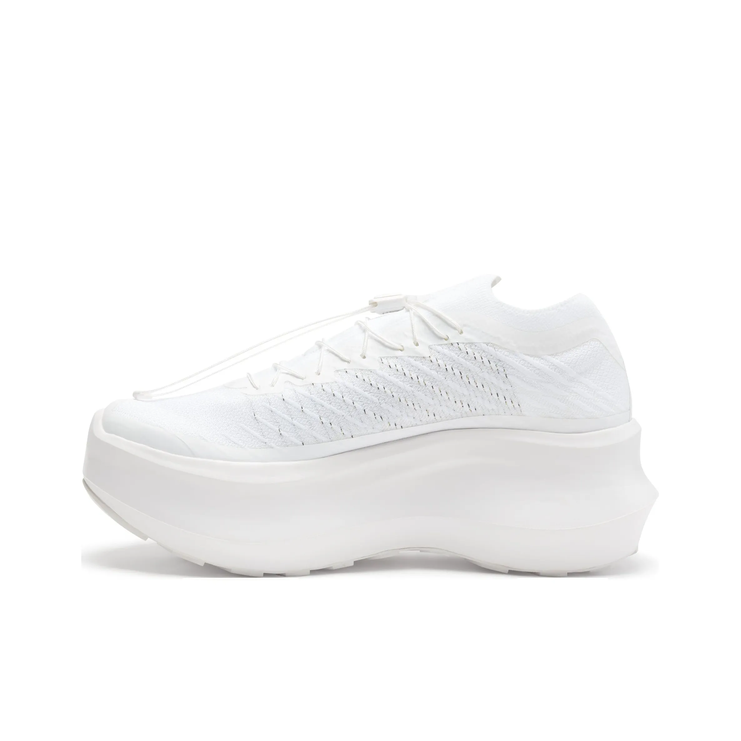 SALOMON Comme Des Garcons X SALOMON Pulsar Platform 'Triple White'