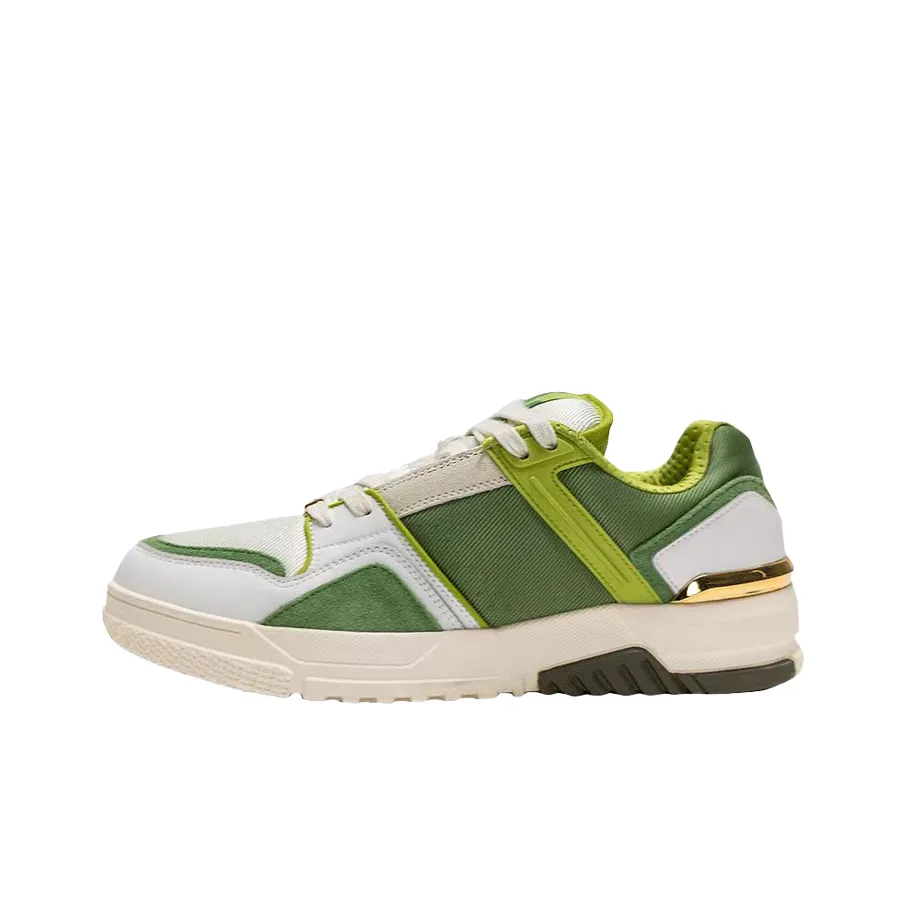 XTEP Тренировочные кроссовки Low Top Серый Grass Зеленый Мужской