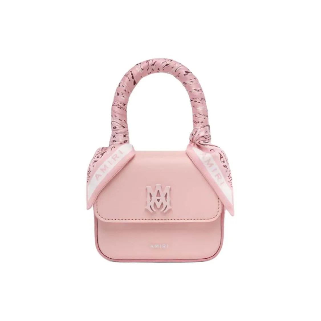 AMIRI Leather Shoulder Bag Crossbody Bag Handbag Regular Women's Pink