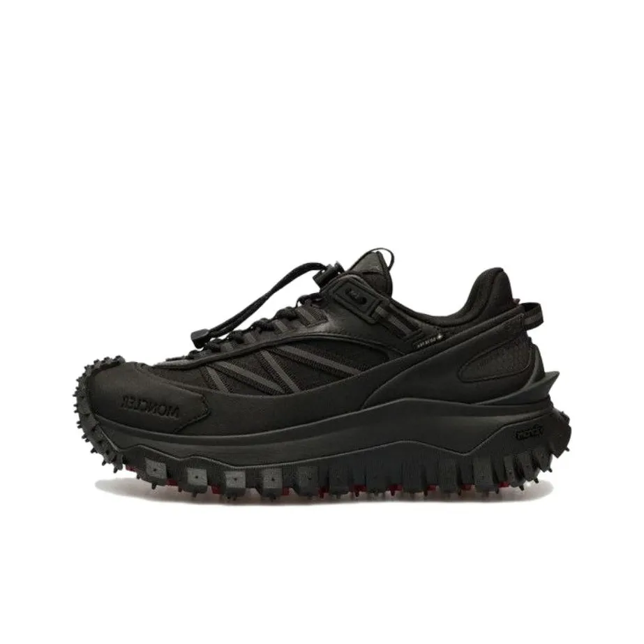 Moncler Low Top Casual Shoes Women's Black