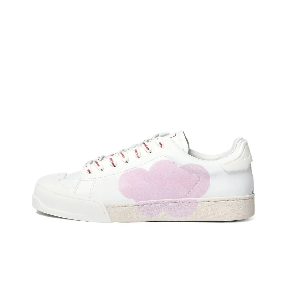 MARNI Graphic Printed Lace Up Sneakers