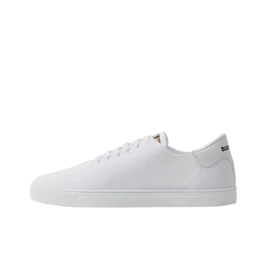 Burberry Stylish Skateboarding Shoes Men's White