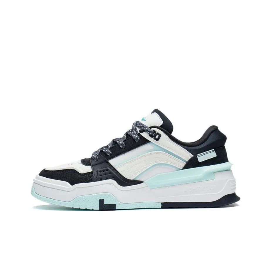 LiNing Participate In The Stars Low-Top Sports Casual Shoes Women's Black White Blue