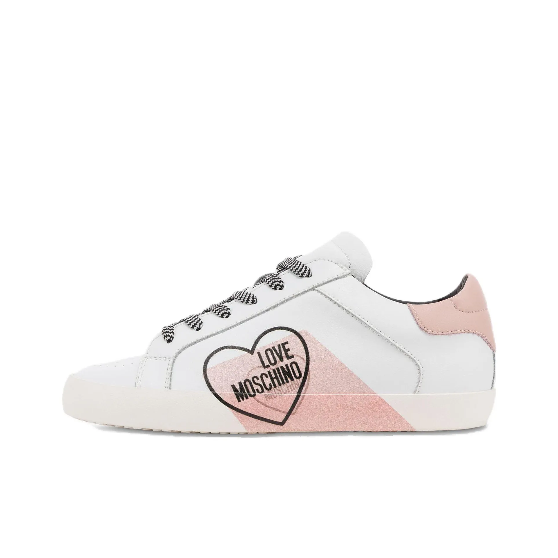 LOVE MOSCHINO Низкие кроссовки для скейтбординга Женские Белые