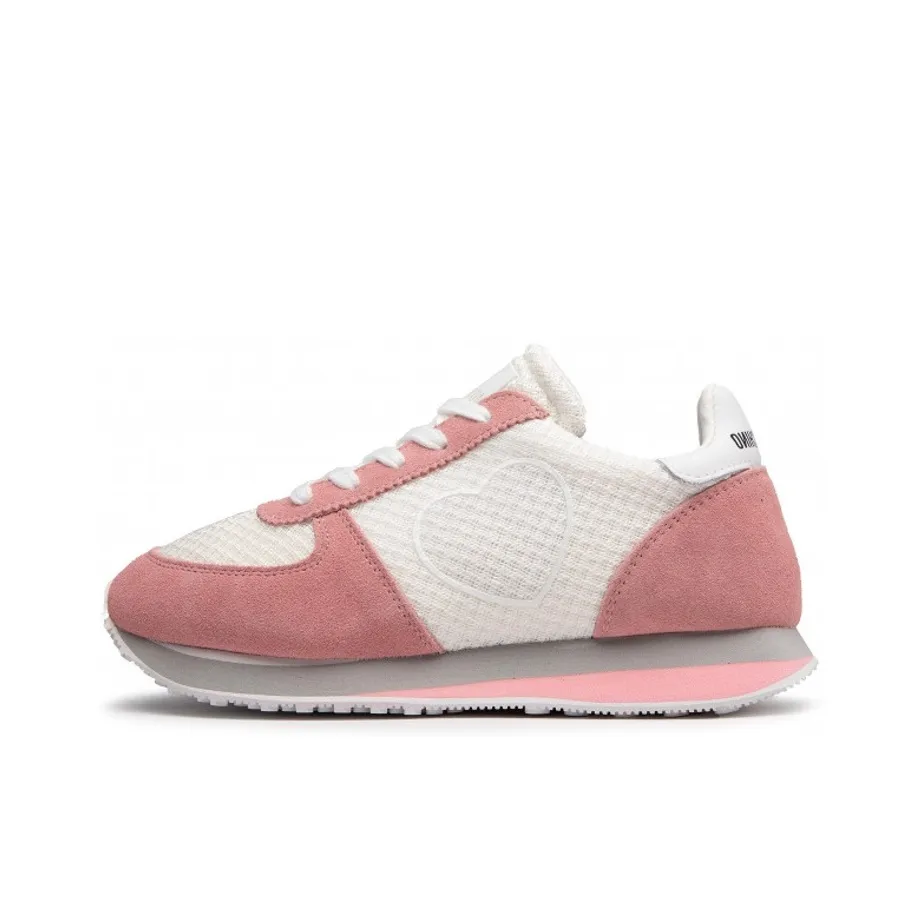 MOSCHINO Sports Casual Shoes Women's Pink White