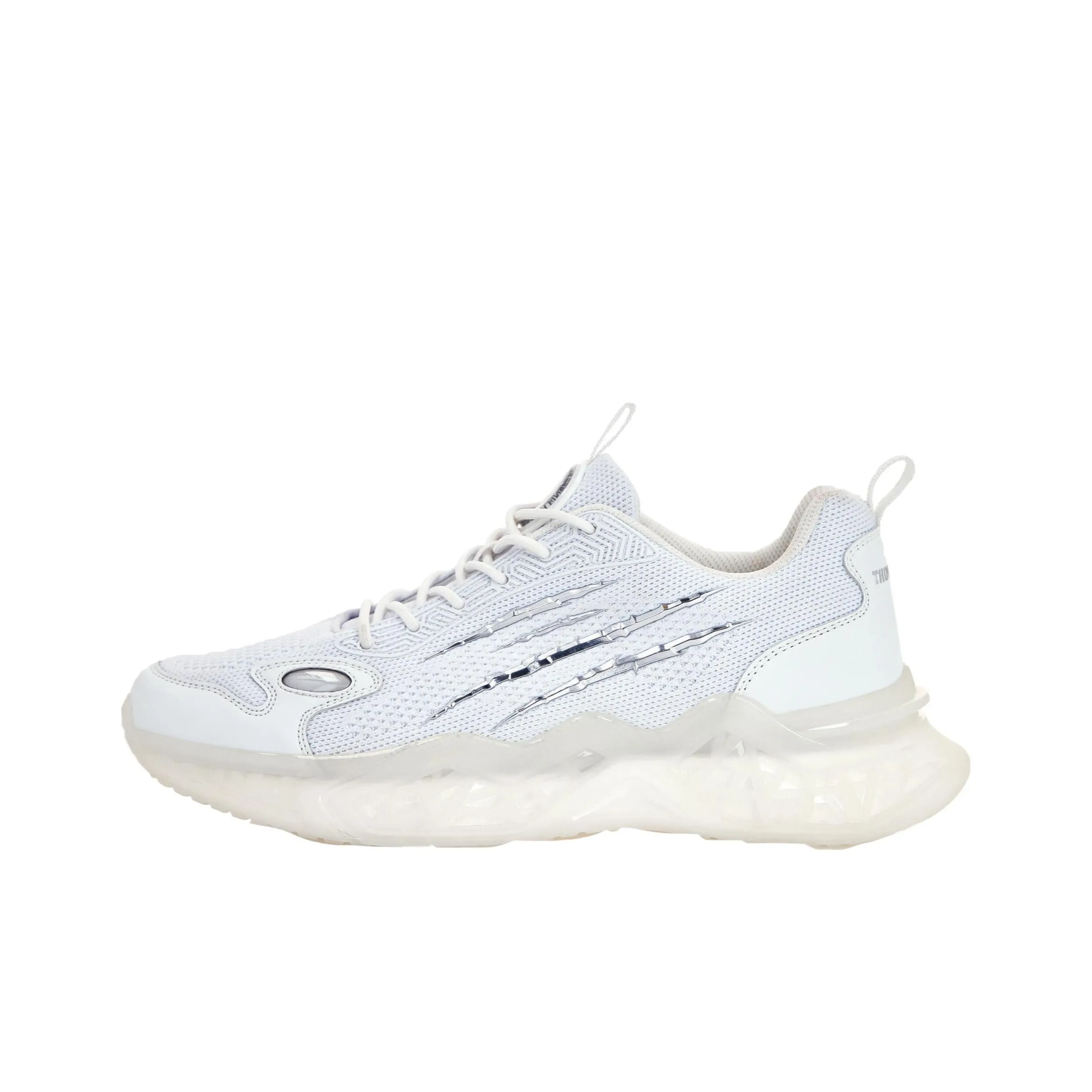 PLEIN SPORT Низкий топ Спортивная повседневная обувь Унисекс Белый