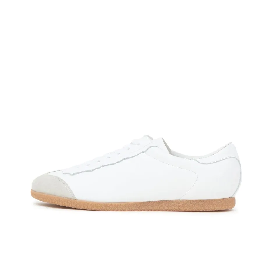 Maison Margiela Panelled Lace Up Sneakers