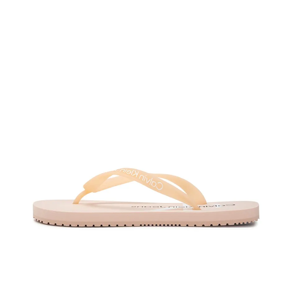 CKJ calvin Handbag KLEIN JEANS Flip Flops Women's Pink