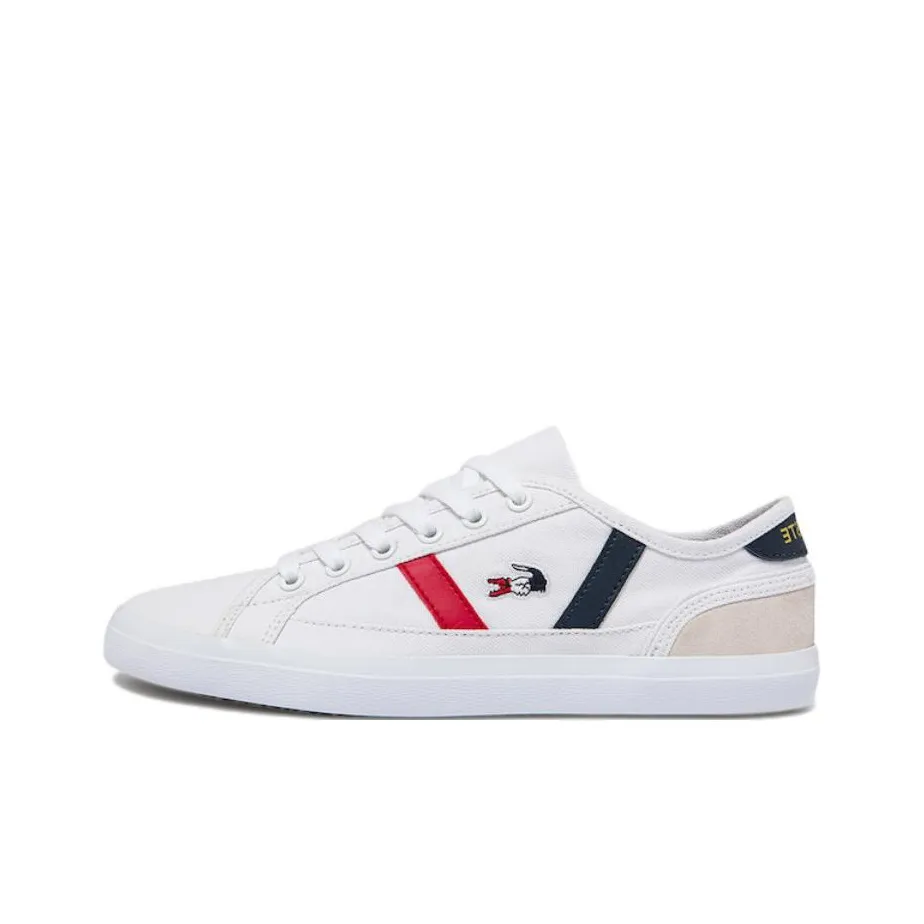 LACOSTE Stylish Skateboarding Shoes Women's White