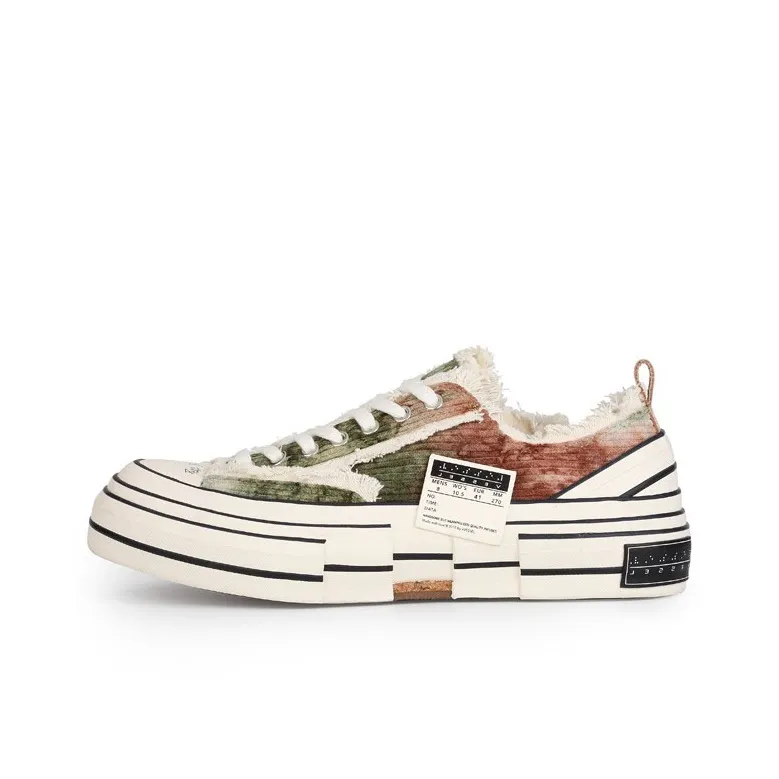 VESSEL Low Top Canvas Shoes Unisex Brown