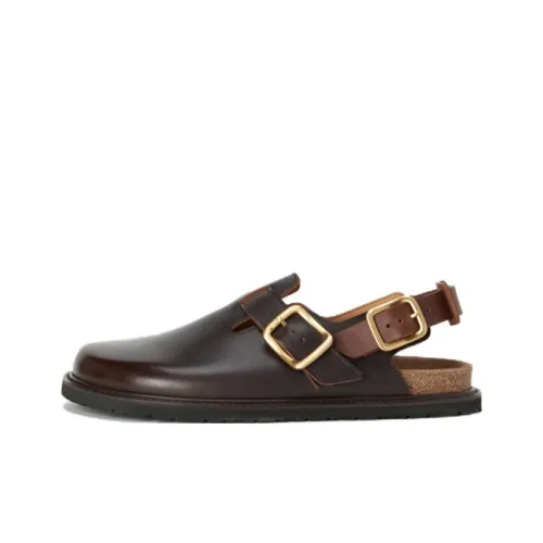 Hender Scheme Мужские повседневные туфли Low Top Коричневый Мужские
