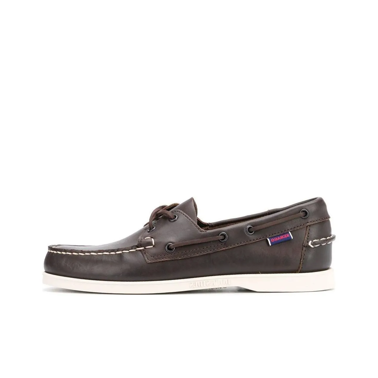 Sebago Boat Shoes Men Dark Brown
