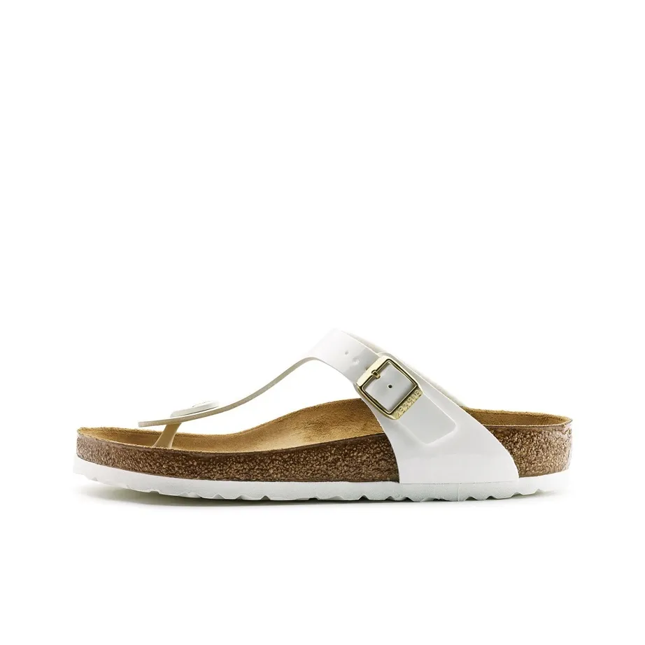 Birkenstock Gizeh Patent White Women's