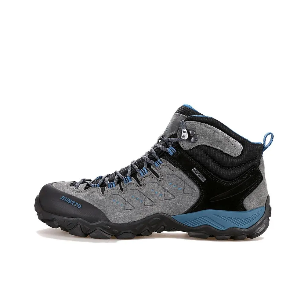 HUMTTO Амортизация Устойчивость к истиранию Водонепроницаемый Высокий топ Уличная обувь Темно-серый