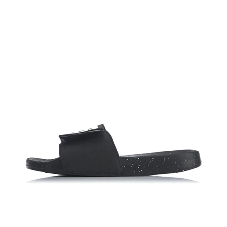 Disney x LiNing Quiet Slide Slippers Men's Black