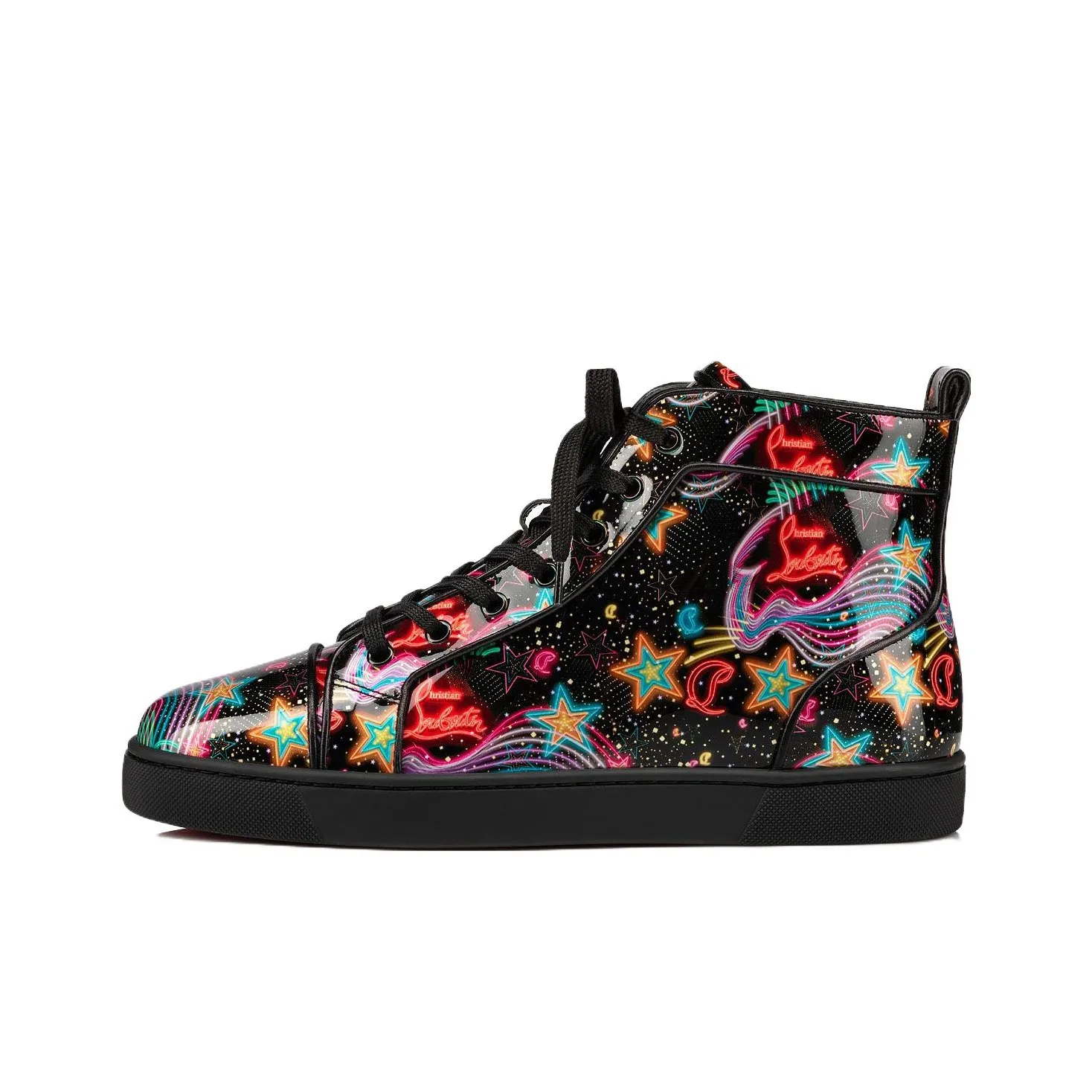 CL LUBOTING Hot Chick Starlight Stylish Skateboarding Shoes Men's Multicolor