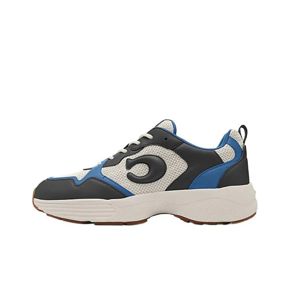 COACH Strider Low Top Casual Shoes Men's Sky Blue