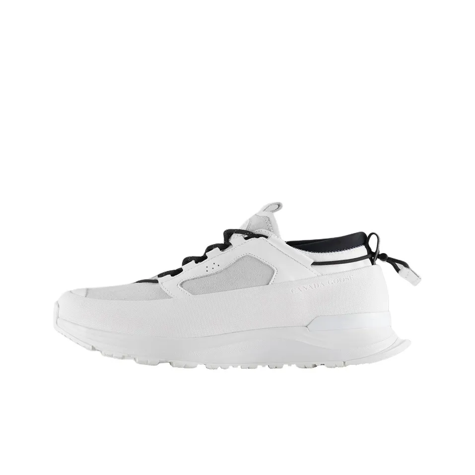 Canada Goose Glacier Trail Low-Top Casual Shoes Women's White