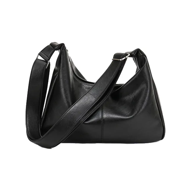 BETTERSAY Сумка через плечо из синтетической кожи большая женская черная кофейная