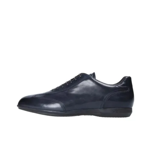 FRANCESCHETTI Мужские повседневные туфли Low Top Синие Мужские