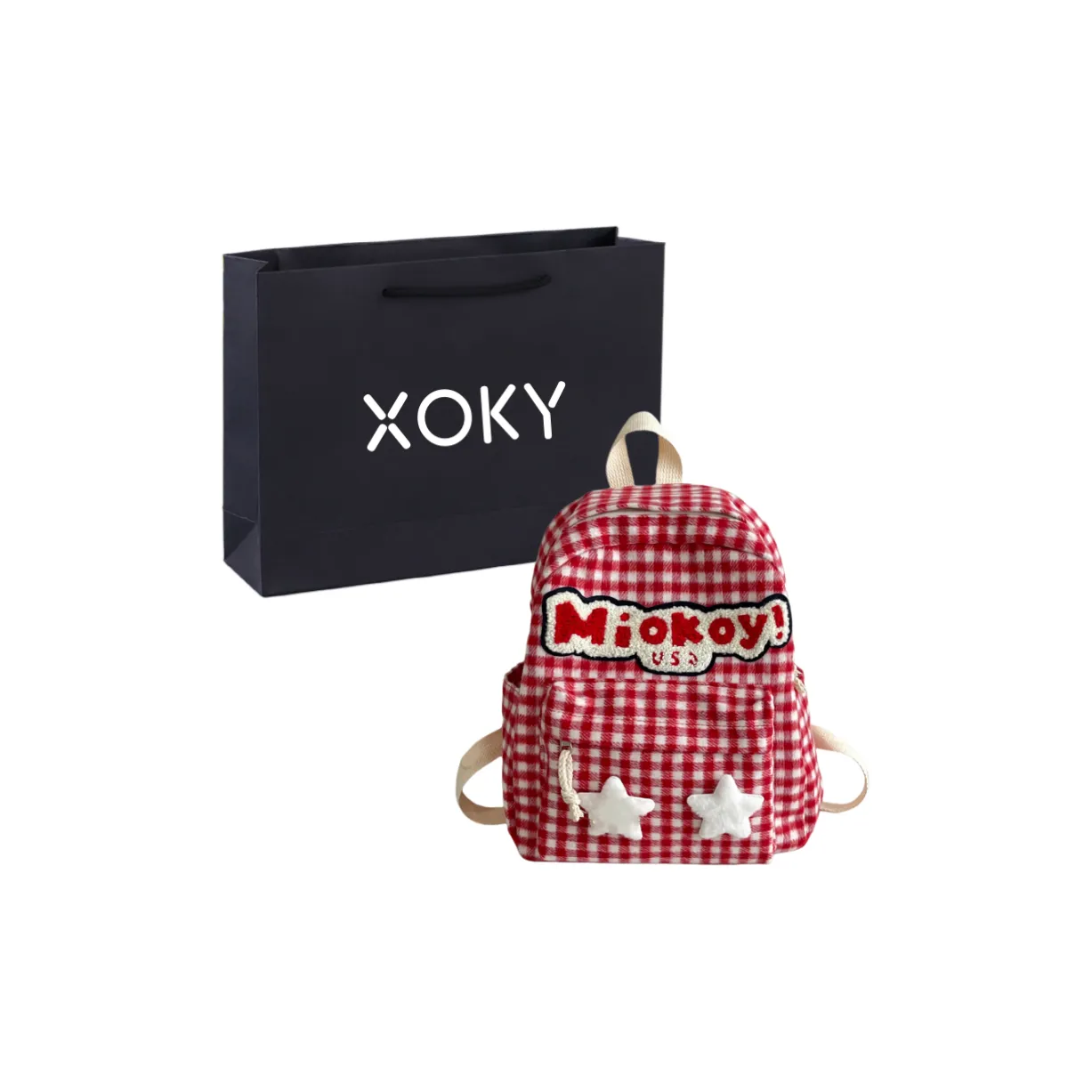 XOKY Oxford Рюкзак Средний Женский Красный