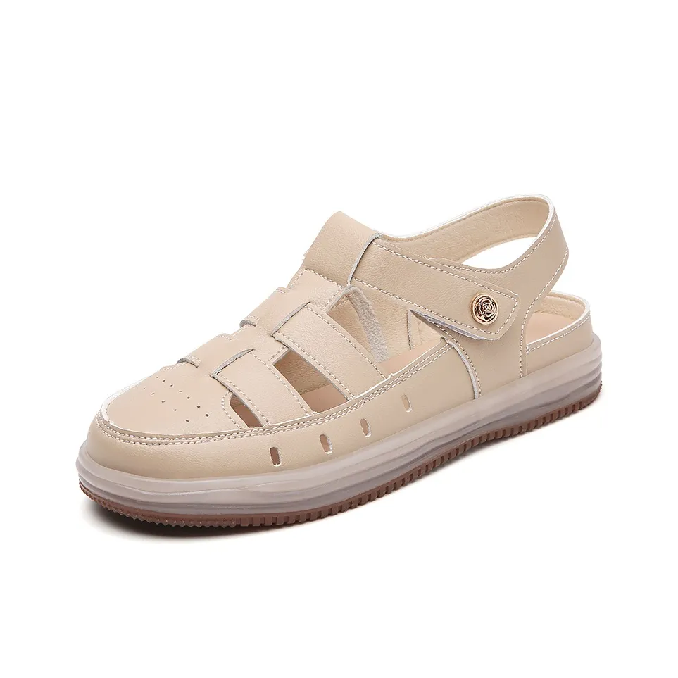 Сандалии в римском стиле Reivanti Женские Абрикос