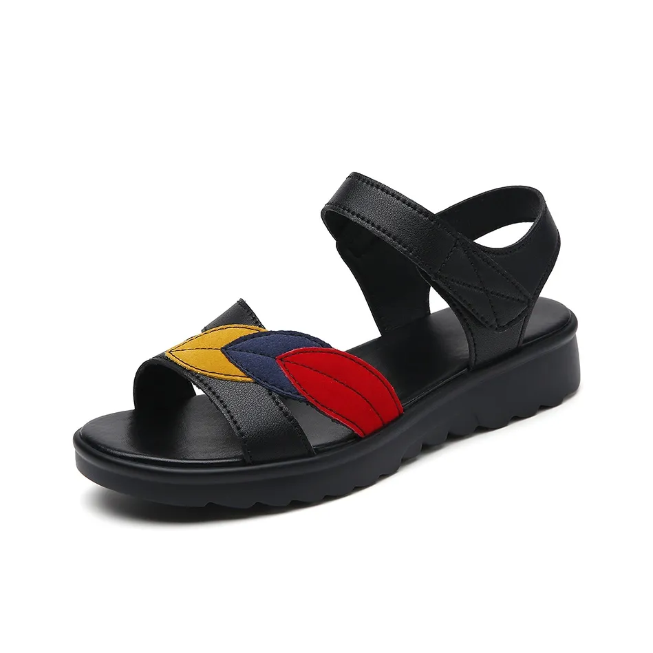 Reivanti One Ремешок Сандалии 3 см Женские Черные