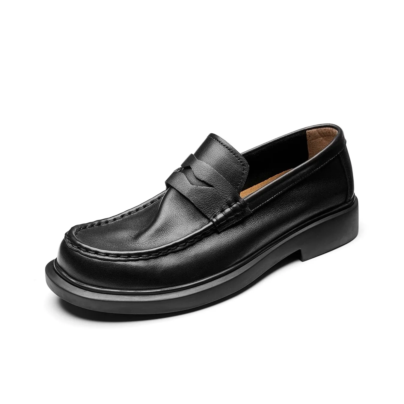 LEYGMENLG Men's Casual Shoes Men's Low Top Black/Apricot