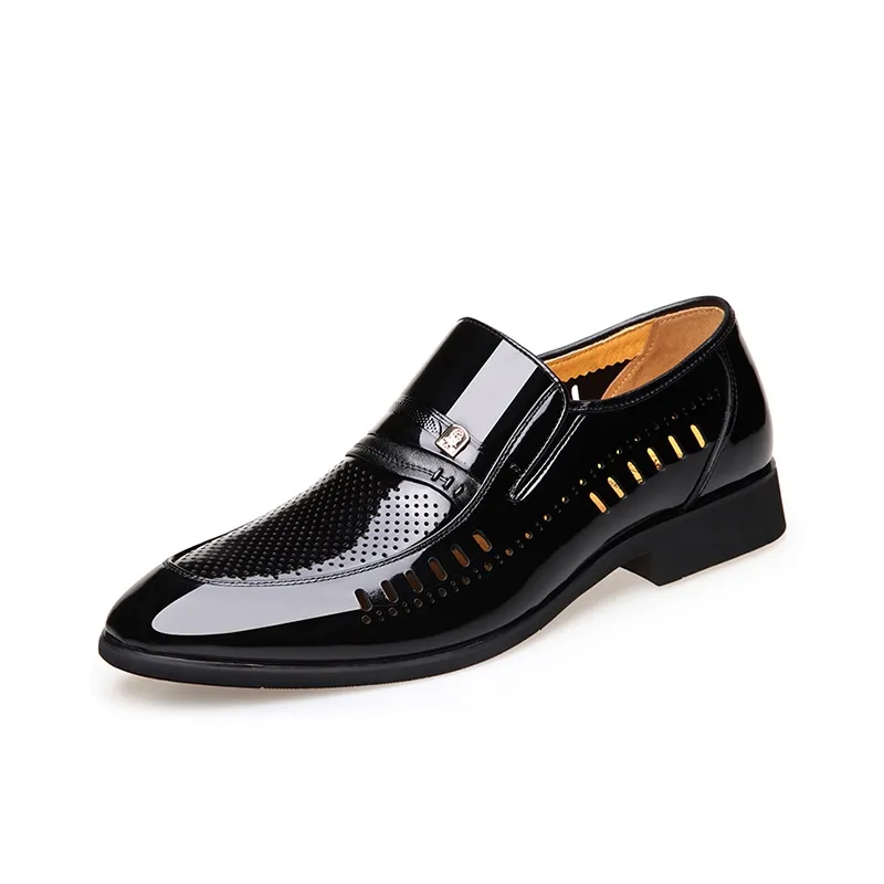 LAORENTOU Dress Shoes Men's Low top Black/Brown