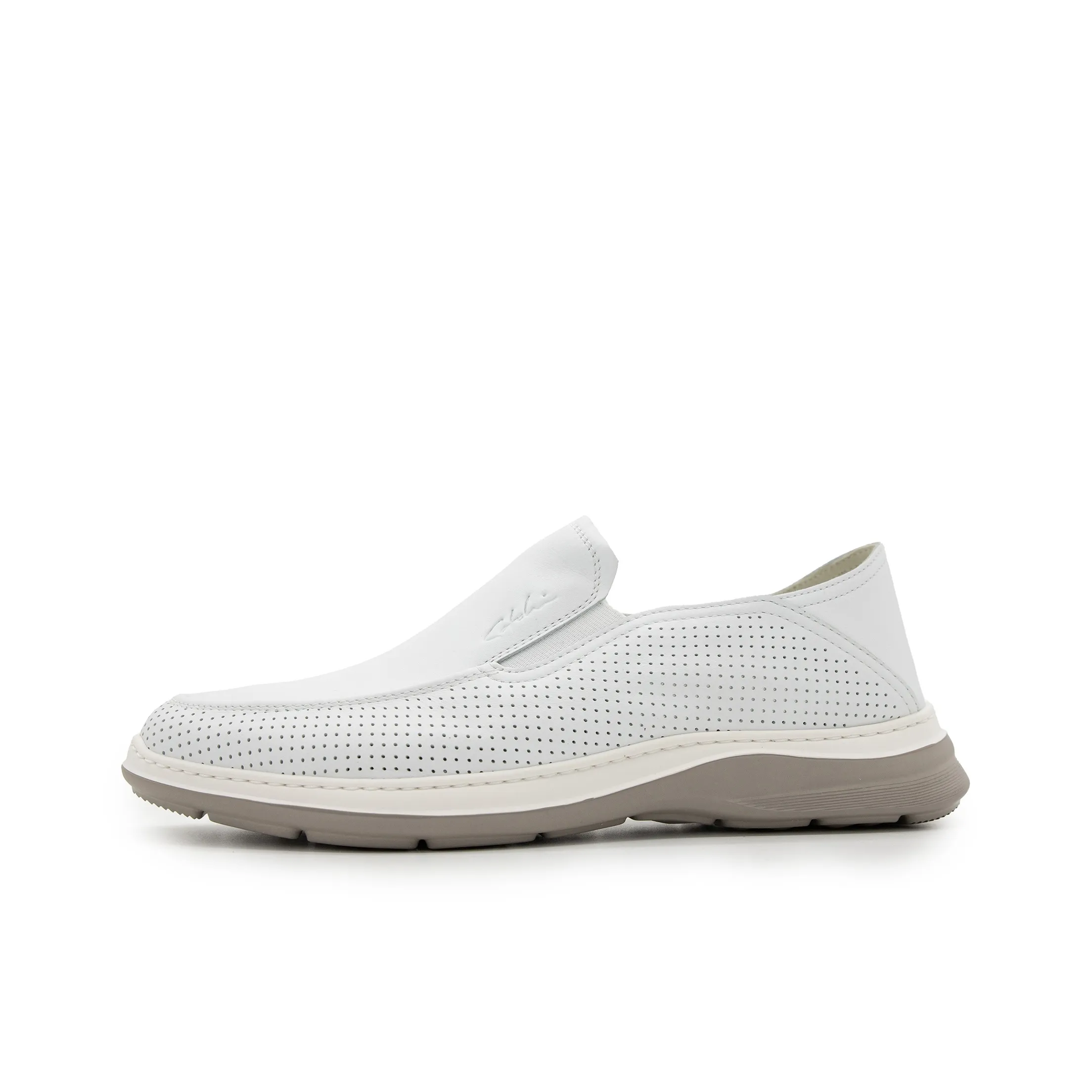 Satchi Casual Slip-on Loafers Men's White