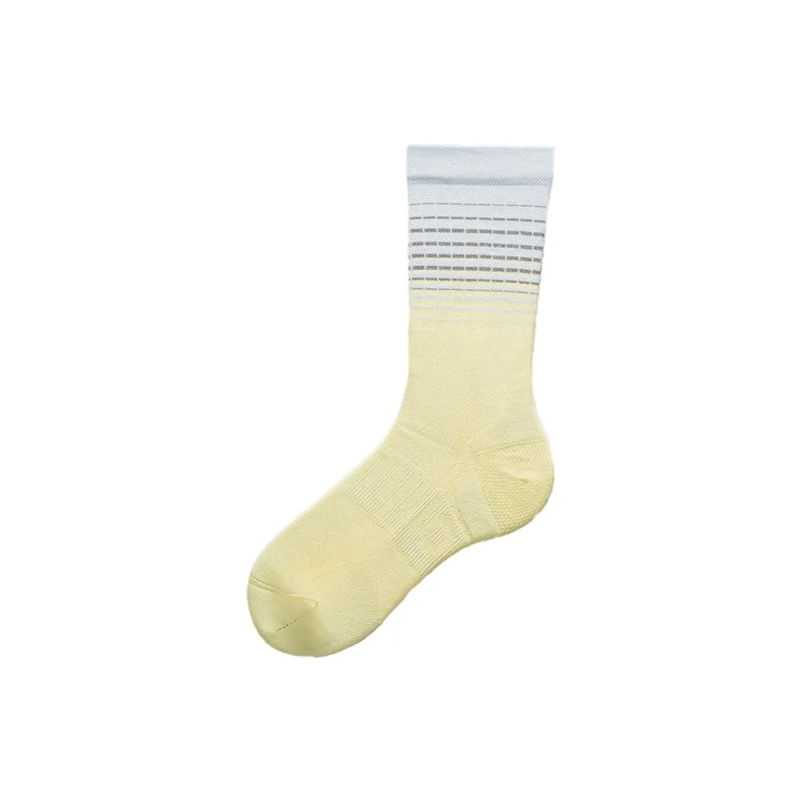 Lululemon Power Stride Mid Calf Socks Men's 1 Pack Washed Yellow