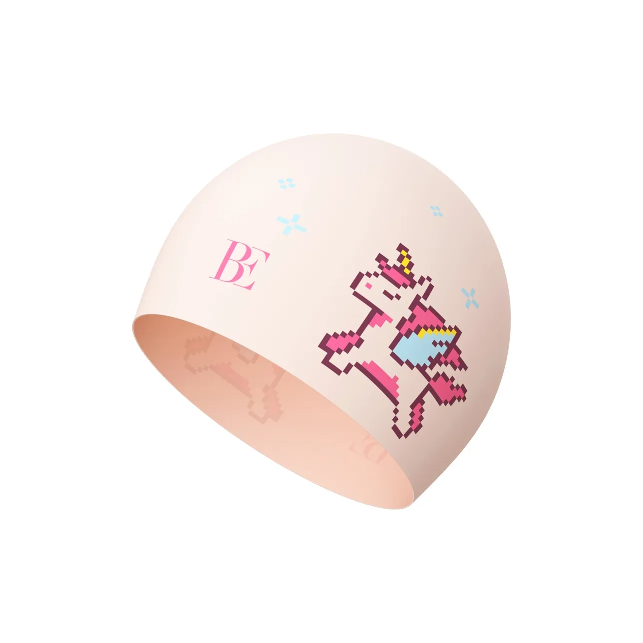 BALNEAIRE Pony Berry Co branded Model Swimming Caps Silicone Kids' Dreamy Unicorn