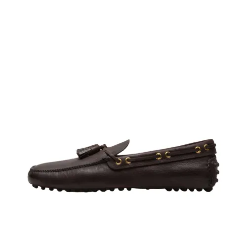 Car Shoe Лоферы на резиновой подошве Эбеновый Мужские