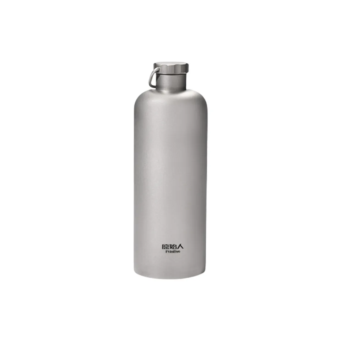 Primitive Outdoor Water Equipment Outdoor Water Bottle 0.6L Camping Pure Titanium 20*6.9cm