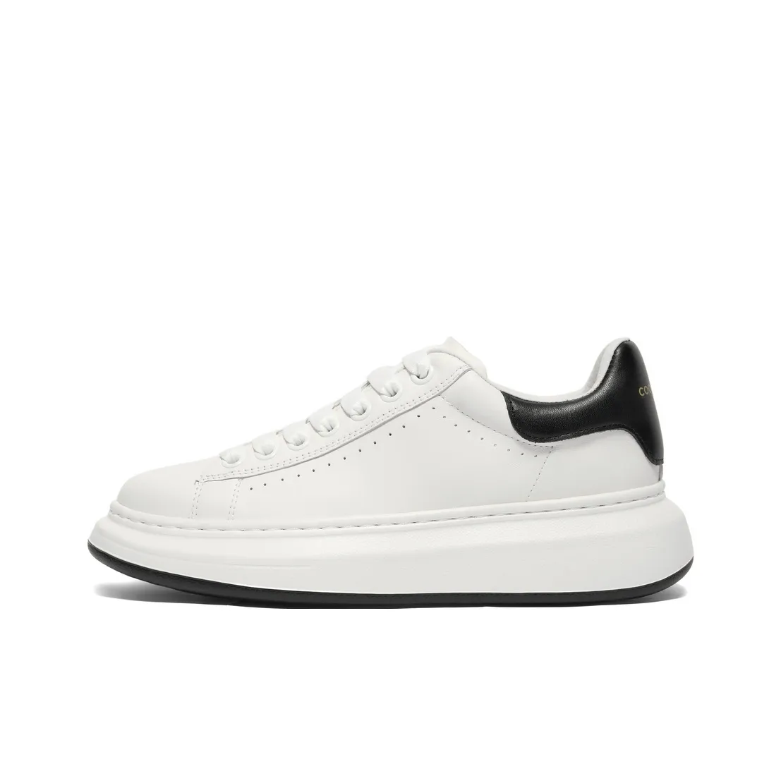 BELLE Slip Resistant, Abrasion Resistant, Lightweight, Breathable Low Top Skateboard Shoes Men's White Black