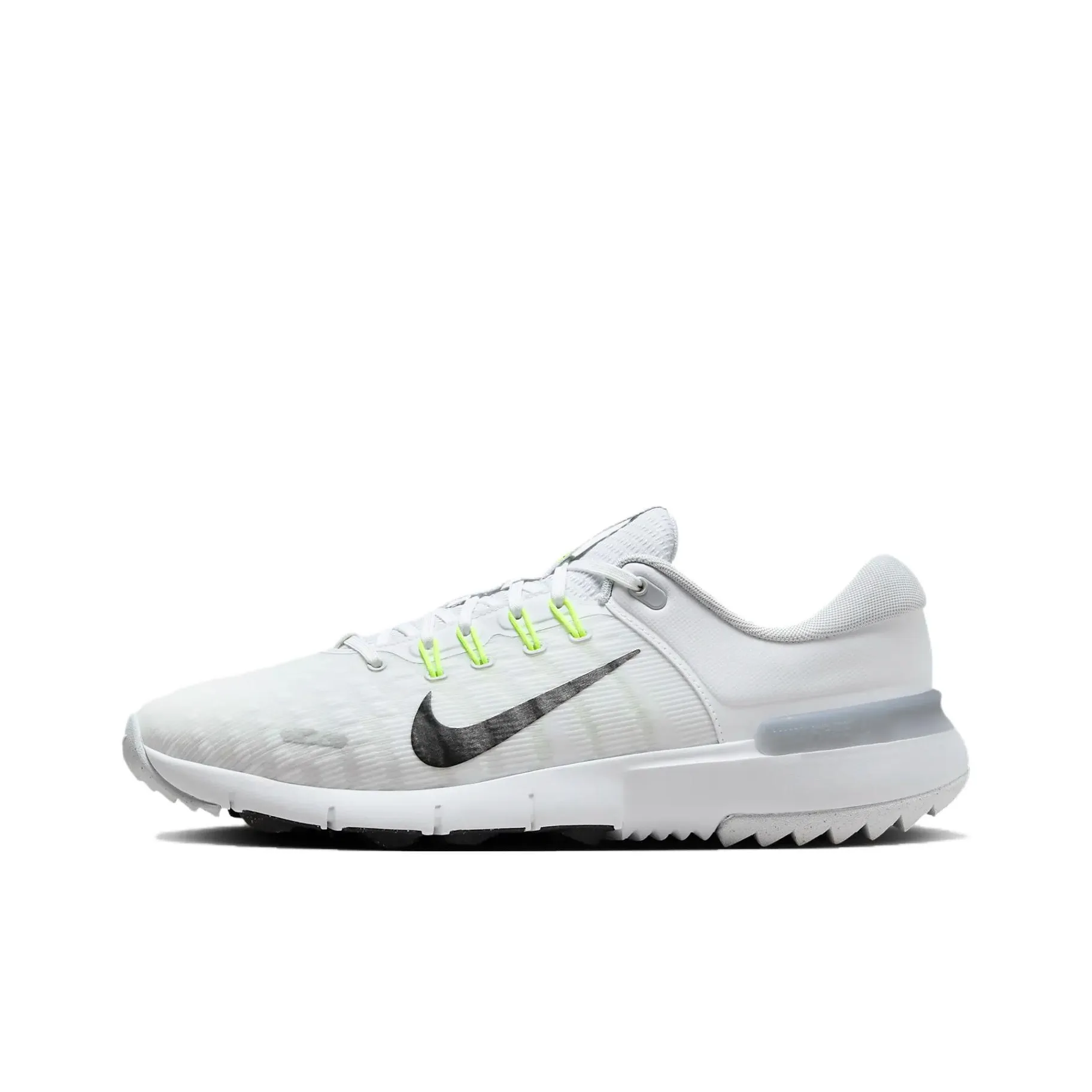 Nike Free Golf Nn 'White Pure Platinum Wolf Grey Black'