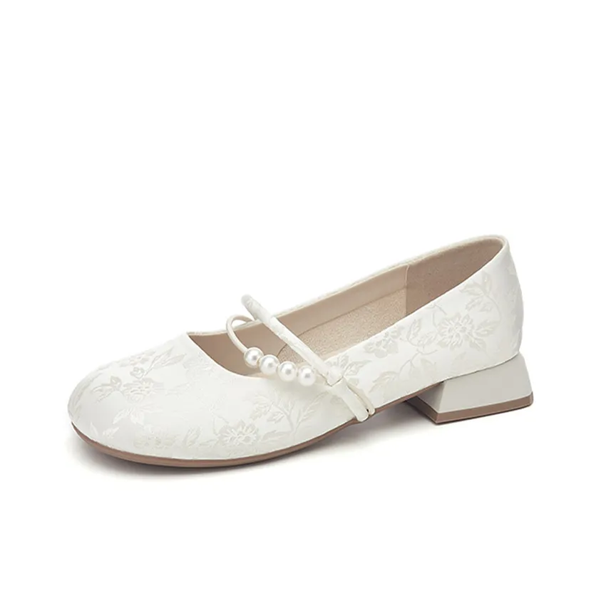 Daphne Грубый каблук Туфли Мэри Джейн 3 см Женские