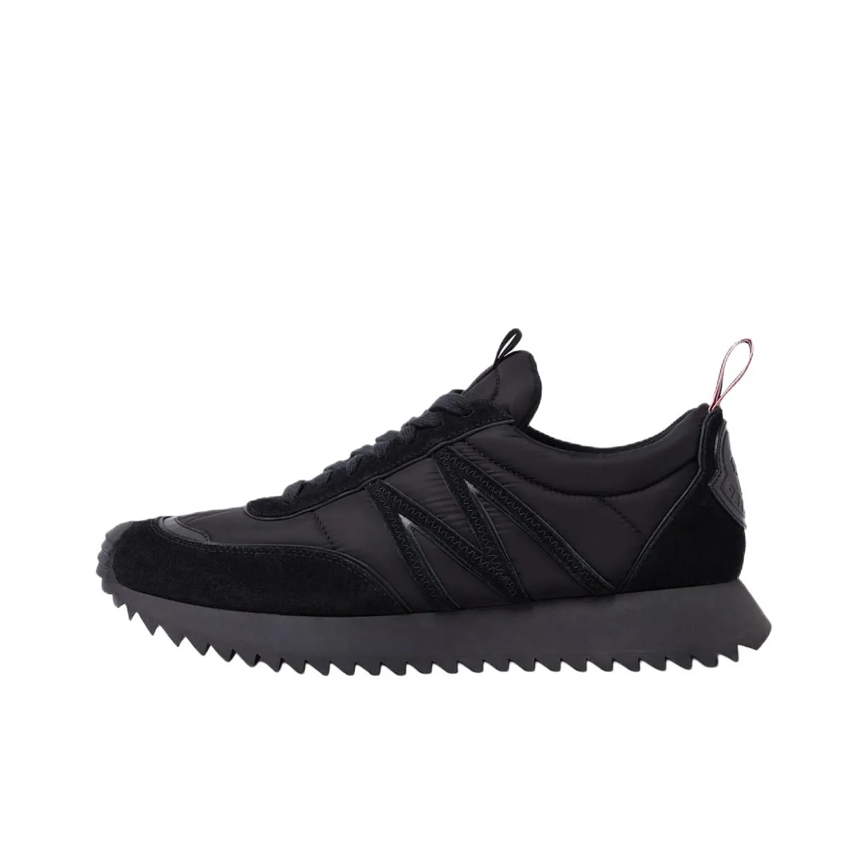 Moncler Pacey Low Top Casual Shoes 3.5cm Men's Black
