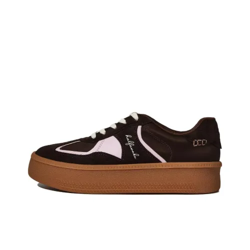 Half awake Кроссовки для скейтбординга Low Top Темно-коричневые Женские