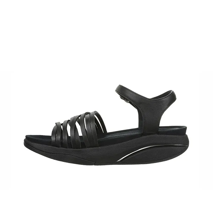 MBT Пляжные сандалии, черные, женские