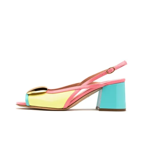 Rupert Sanderson One Sandals с ремешком, желтые, женские