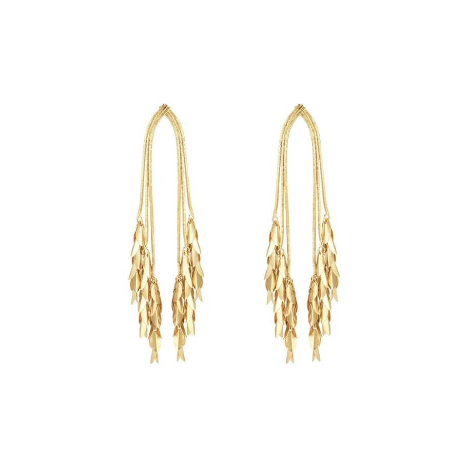 Peach Tea Медные Серьги Женские