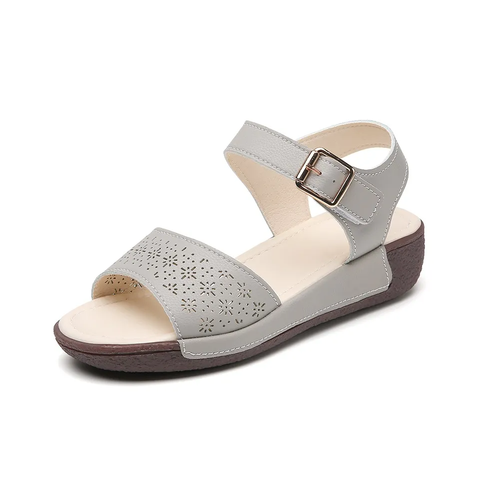 Reivanti One Ремень Сандалии 4CM Женские Серые